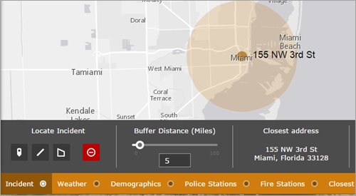 Incident tab